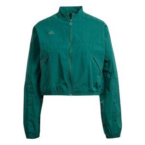 adidas womens Tiro Snap Buttons Jacket, collegiate green, XS, NWT